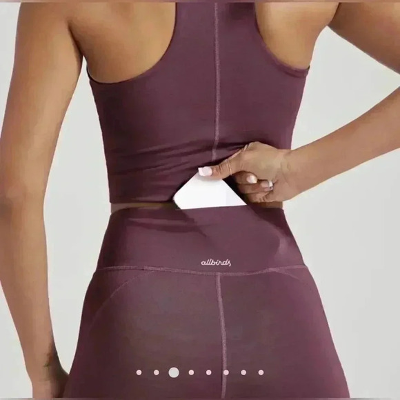 Allbirds Natural Legging in Aubergine NEW WITH TAG - Picture 9 of 9